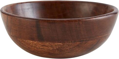 47th & Main Decorative Bowls Boho Bamboo Bowl For Home Décor, Small, Dark in Saudi Arabia