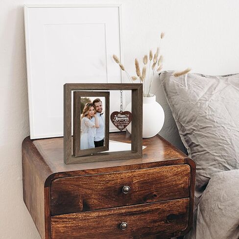 Cat Loss Sympathy Bereavement Remembrance Gift,Sympathy Gifts for Loss of Cat, Pet Loss Remembrance Rotating Floating Picture Frame,cat memorial Cat Picture Frame,Pet Loss Gifts 4x6 in Photo in Saudi Arabia