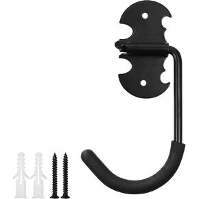 Wall Mount Toddler Balance Bike Rack 8 x 4.3 inch, 90°Adjustable Kids Balance Bicycle Storage Rack Hanging Hook, Durable Wall Kids Bike Hanger Bicycle Holder for Garage Home Kids Bikes Storage