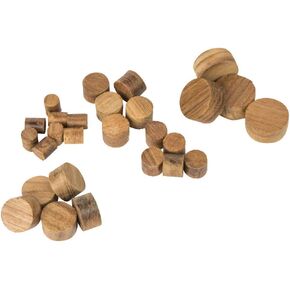 Whitecap 62156-500 Teak Plugs - 5/16", Pack of 500