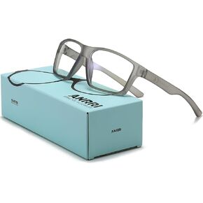 ANRRI Blue Light Glasses for men Gaming Computer Gamer Glasses Anti Eyestrain UV Protection Glasses
