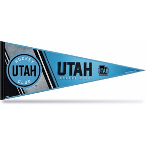 Rico Industries NHL Hockey Utah Hockey Club 12" x 30" Felt Wall Décor Pennant - Great for Home/Bed Room/Man Cave Décor