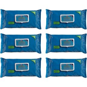 PDI Hygea Premium Multi-Purpose Washcloths, Softpack 60 Count Pack of 6