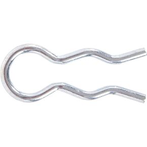 The Hillman Group 3680 11/16-Inch External Hair Pin Clip Zinc Plated, 10-Pack