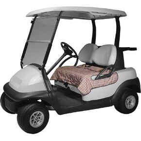 Classic Accessories Fairway Golf Cart Seat Blanket, Heritage Plaid