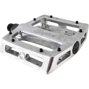 The Shadow Conspiracy Pedals MX Metal Alloy Unsealed 9/16 Polished-Silver - 114-07065