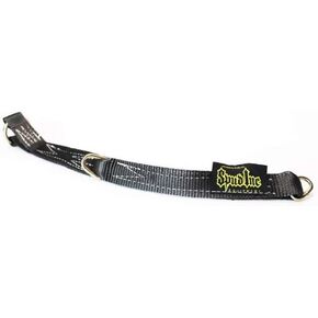 SPUD Inc Black Strap Adjustable Loading Pin with 12" and 20" Attachment Points. for use with Olympic Weight Plates. Weight Lifting, Crossfit and Powerlifting.
