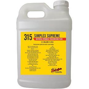 Schaeffer Manufacturing Co. 0315-003S Simplex Supreme Tractor Hydraulic Fluid, 2.5-Gallon Bottle