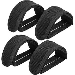 Toddmomy 2pcs Bike Pedal Straps Adjustable Bike Pedal Belts Toe Straps Training Pedal Straps Cycling Accessories