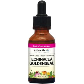 Eclectic Echinacea Goldenseal O, Red, 2 Fluid Ounce