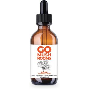 REISHI Tincture - Dual Extracted Fruiting Body Mushroom Supplement to Support Rest & Relaxation - Reishi Immune Health & Stress Support - 2 fl oz (60 Servings)*