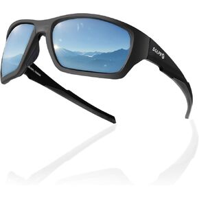 Riding Sunglasses 100% UV Polarized Foam Padded for Men and Women Cycling Golfing Fishing