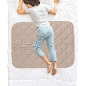 Hospital Bed Pads Washable Waterproof 44x52 Inch(2Pack),Washable Chucks Pads for Adult ,Large Bed Pads Washable Waterproof for Beds,Bed Protector Pads for Seniors,Pets,Washable Bed Pads