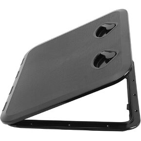 Amarine Made Marine Deck Hatch Boat Deck Hatch Access Hatch & Lid 20" X 18" - White(460 x 510mm) (Black) in Kuwait