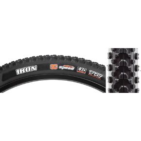 Maxxis, Ikon, Tire, 26''x2.20, Folding, Tubeless Ready, 3C Maxx Speed, EXO, 120TPI, Black