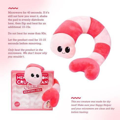 ماذا تفعل؟ Happy Helpers Octopus Plush - وسادة تدفئة لطيفة معطرة باللافندر للتشنجات - قشريات الحيض in Kuwait