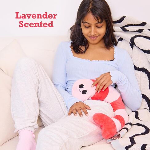 ماذا تفعل؟ Happy Helpers Octopus Plush - وسادة تدفئة لطيفة معطرة باللافندر للتشنجات - قشريات الحيض in Kuwait