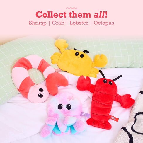 ماذا تفعل؟ Happy Helpers Octopus Plush - وسادة تدفئة لطيفة معطرة باللافندر للتشنجات - قشريات الحيض in Kuwait