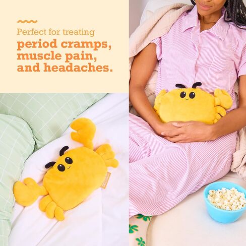 ماذا تفعل؟ Happy Helpers Octopus Plush - وسادة تدفئة لطيفة معطرة باللافندر للتشنجات - قشريات الحيض in Kuwait