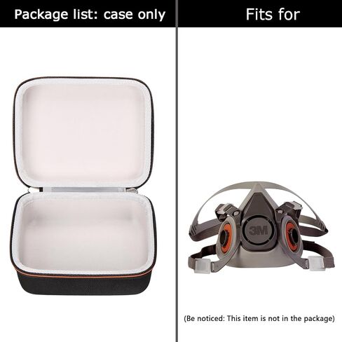 FBLFOBELI Hard Case Replacement for EVA Hard Case Compatible with 3M Half Facepiece Reusable Respirator 6200 in Saudi Arabia