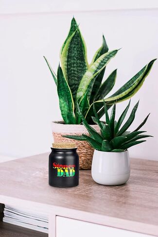 FASHIONCRAFT Stoner Dad Stash Jar - Rasta Letters in Saudi Arabia