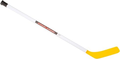 Cosom Senior Hockey Stick for Floor Hockey and Street Hockey, Built to Last, High School Physical Education Equipment, Plastic Hockey Equipment for Practice & Training, 47" Stick, Power Shaft, Orange in Saudi Arabia