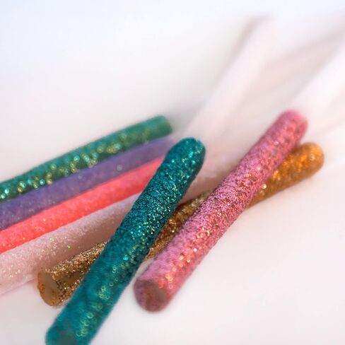 Meri Meri Glitter Dipped Birthday Candles for Cake (Pack of 24), 5.75" Tall, Unscented Meri Meri Candles in Kuwait