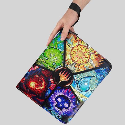 حافظة بطاقات لـ MTG/TCG، حافظة بطاقات تداول ذات 9 جيوب لـ YGO/PTCG، تحمل 720 بطاقة، ألبوم بطاقات جامع لبطاقات الألعاب القياسية، ألعاب هدايا للأطفال in Saudi Arabia