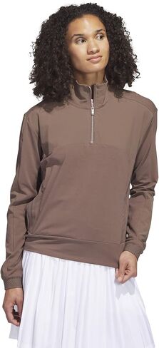 بلوفر الجولف Ultimate365 Tour Quarter Zip للسيدات من adidas in Saudi Arabia