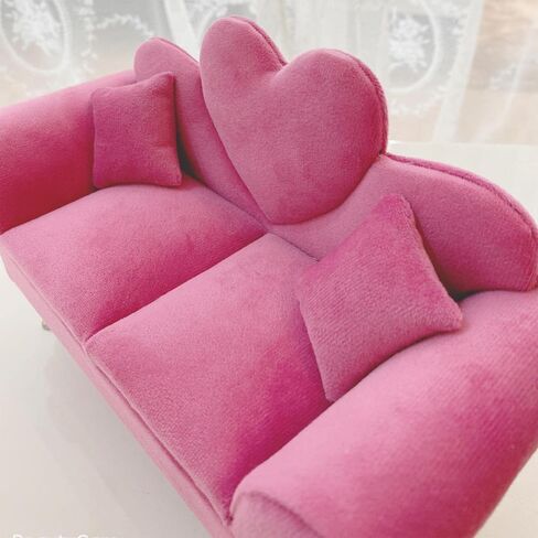 صندوق مجوهرات على شكل كرسي عرض، حامل تخزين وردي، بطانة ناعمة، هدية جميلة للنساء، منظم لخزانة طاولة السرير in Kuwait