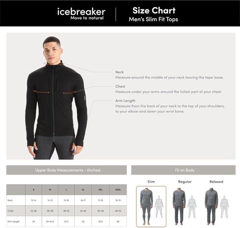 Icebreaker Men's Descender Ls Zip Hood in Saudi Arabia