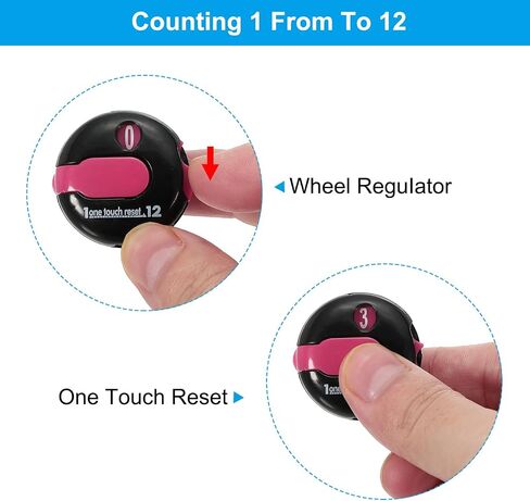 PATIKIL Golf Score Counter, Mini Golf Shot Stroke Attachment Counter Clicker Clip for Golfers Glove in Kuwait