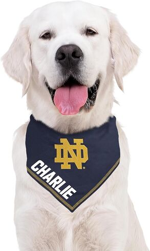 NCAA LSU Tigers Personalized Tie Bandana for Dogs & Cats, Size Large/X-Large. Custom Dog Bandana Scarf Bib for Pet Cat Dog. The Ultimate Game-Day & Party Customizable Bandana in Saudi Arabia