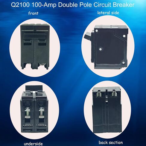 قاطع دائرة Q230 ثنائي القطب 30 أمبير، 120/240 فولت، مناسب لمراكز تحميل سلسلة Siemens Type EQ، EQL، SEQ، EQG، PL وES، حماية مغناطيسية حرارية، قاطع دائرة إضافي. ضمان 5 سنوات in Saudi Arabia