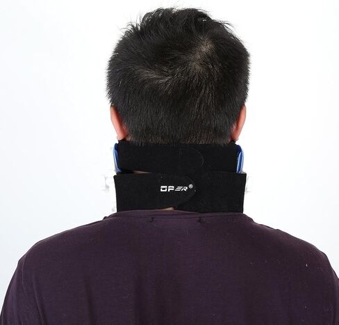 Cervical Neck Collar - Relieves Pain & Pressure on Spine, Adjustable Neck Brace Cervical Traction Fixation Spine Care Correction in Saudi Arabia