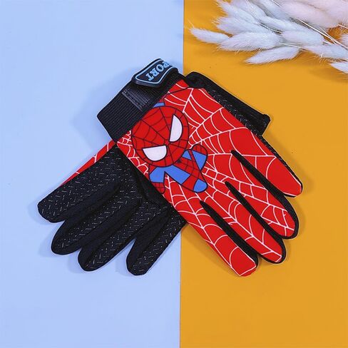 قفازات دراجة للأطفال، قفازات رياضية للبطل الخارق العنكبوت للأطفال، قضبان القرد، قفازات التسلق، ركوب الصيد والصيد in Kuwait