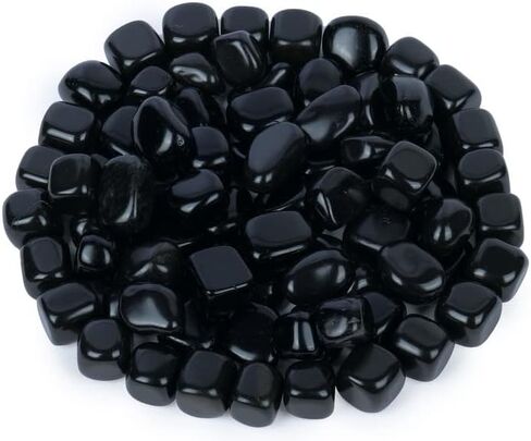 Black Tourmaline - 1lb Healing Crystals, Tourmaline, Crystal Set, Feng Shui Decor, Reiki, Wiccan Supplies and Tools, Gemstones for Crafts, Precious Gemstones, Spiritual Stones, Tourmaline Crystal in Saudi Arabia