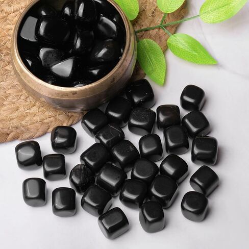 Black Tourmaline - 1lb Healing Crystals, Tourmaline, Crystal Set, Feng Shui Decor, Reiki, Wiccan Supplies and Tools, Gemstones for Crafts, Precious Gemstones, Spiritual Stones, Tourmaline Crystal in Saudi Arabia