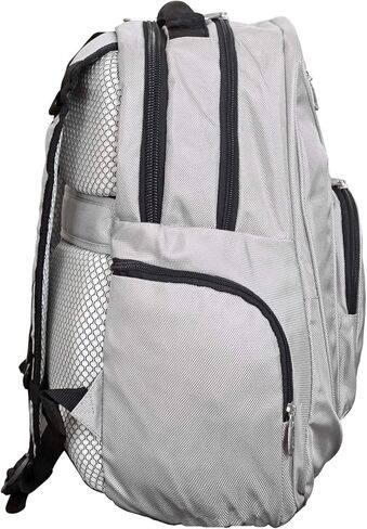 حقيبة ظهر Denco San Francisco 49ers - حقيبة ظهر للكمبيوتر المحمول، رمادية، ممتدة: 19 بوصة ارتفاع × 13 بوصة عرض × 11 بوصة عمق؛ حجرة الكمبيوتر المحمول: 19 بوصة ارتفاع × 13 بوصة عرض × 3 بوصة عمق in Kuwait