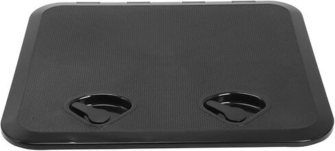 Amarine Made Marine Deck Hatch Boat Deck Hatch Access Hatch & Lid 20" X 18" - White(460 x 510mm) (Black) in Saudi Arabia