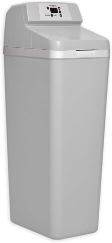 ويرلبول WHES30E 30,000 منعم الحبوب | تكنولوجيا توفير الملح والمياه | معتمد من NSF | تجديد تلقائي للمياه الناعمة للمنزل بالكامل، 0.75 بوصة، أبيض فاتح in Kuwait