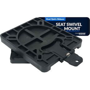Five Oceans Marine Boat Quick-Release Seat Swivel Mount Removable Bracket, Quick-Release design, Universal Mounting, Corrosion-Resistant - FO3891