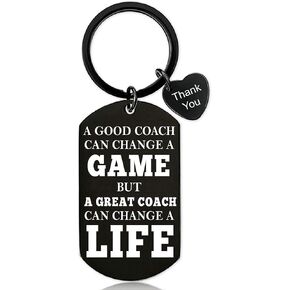 Best Coach Appreciation Gifts Keychains - Coach Thank You Appreciation Gifts Ideas Keychain for Men Women Birthday Christmas