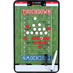 Pure2Improve Football Double-Sided Magnetic Dry-Erase Coach Board