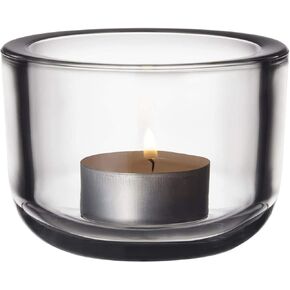 iittala 1027711 Valkea Candle Holder, Seville Orange, Approx. φ3.3 x H2.4 inches (85 x 60 mm)