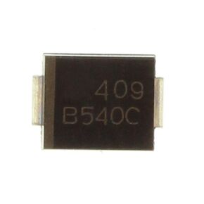 10PCS B540C-13 Schottky Barrier Diode 5A 40V SMC/DO-214AB Marking B540C (Replace for SR540)