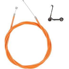 Orange Stainless Steel Brake Line Replacement for Segway Ninebot F Series (F20 F25 F30 F40) D28U Electric Kick Scooter