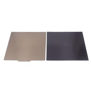 PEI Steel Plate Double Sided Strong Adhesion Easy Demoulding Magnetic Rubber Plate 3D Printer Build Plate for 3D Printer (305 * 305MM)