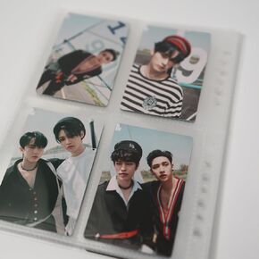 Expandable Binder Photo Album For 2x6, 5x7, 5x3.5, 2.5x3.5 Photos And Cards - Create Your Story By Adding Pages To Store Prints, Photo Booth Strips, Instant Photos (EXTRA PAGES, 2.5X3.5)