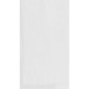 Plymor 10" x 18" (Pack of 100), 4 Mil Flat Open Clear Plastic Poly Bags